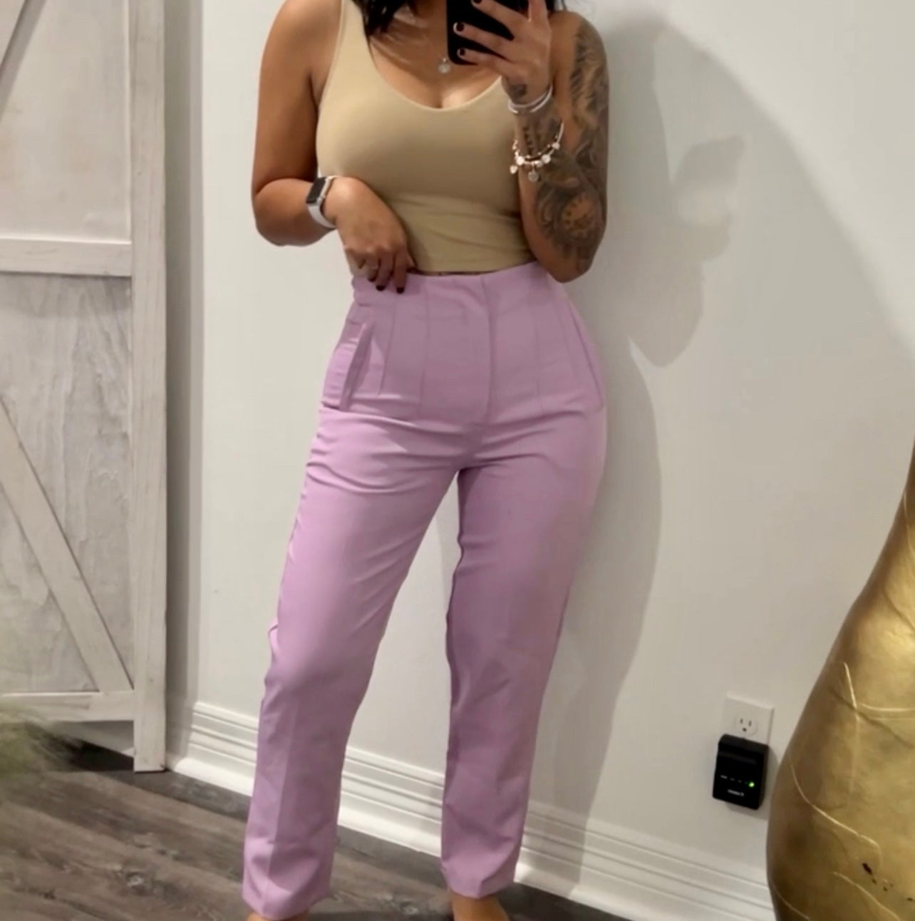 Lavender Trousers